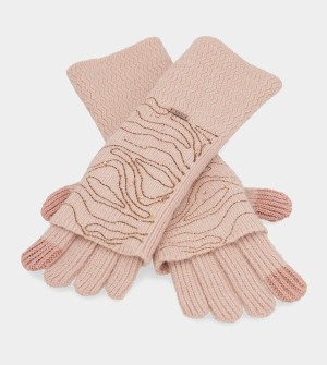 Anekke Beige Knitted Kesztyű | ACJF31560