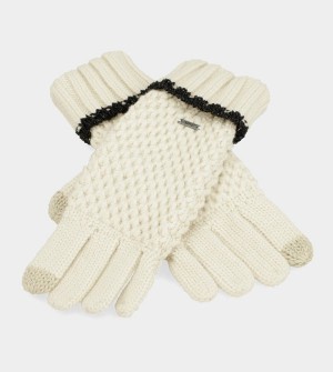 Anekke Beige Knitted Kesztyű | OVWD71245