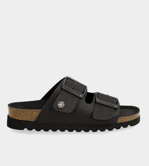 Anekke Black Bio Cipő | ZYEF93714