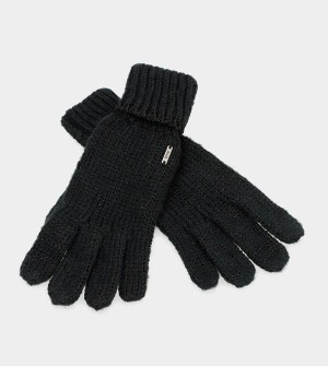 Anekke Black Logomania Kesztyű | UXTJ58910