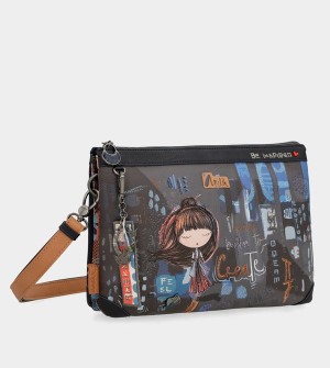 Anekke Contemporary 2 Compartment Crossbody Táska | CQZI87410