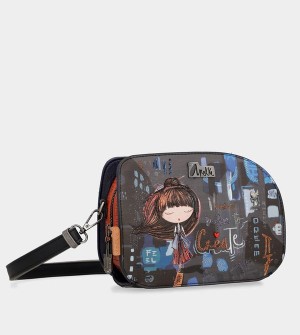 Anekke Contemporary Geometric Crossbody Táska | ZHPI95126