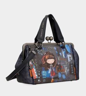Anekke Contemporary Mouthpiece Crossbody Táska | PMOA01527