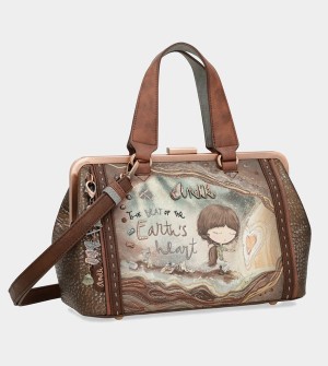 Anekke Core Kiss Clasp Crossbody Táska | ZANW71865