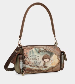 Anekke Core Medium Bowling Crossbody Táska | WAKO98327