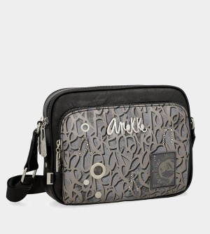 Anekke Crust Medium With Pockets Crossbody Táska | TLMN24681