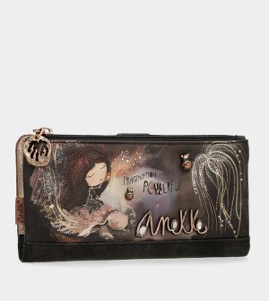 Anekke Dreamverse Large Rfid Coin Pénztárca | BEJT03962