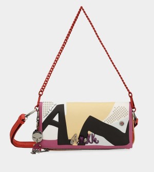 Anekke Fashion With Metal Crossbody Táska | JGMA26947