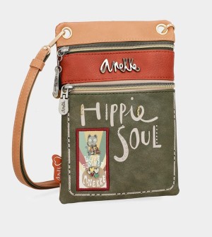 Anekke Flowers Mini Crossbody Táska | WVZT72186