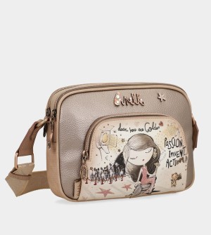 Anekke Hollywood Double Compartment Crossbody Táska | SXMG36240
