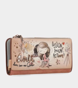 Anekke Hollywood Flexible Large Rfid Pénztárca | FLKG75413