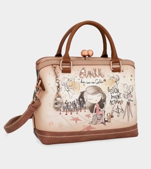 Anekke Hollywood Kiss Clasp Crossbody Táska | KNTQ24168