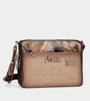 Anekke Land 2-compartment Medium Crossbody Táska | HEDA15327