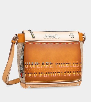 Anekke Magic Souls With 3 Compartments Crossbody Táska | FVNP10642