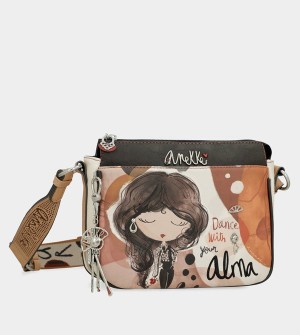 Anekke Medium With 3 Compartments Alma Crossbody Táska | LHGN39248