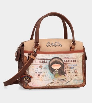 Anekke Menire Bowling Crossbody Táska | UBXY37891