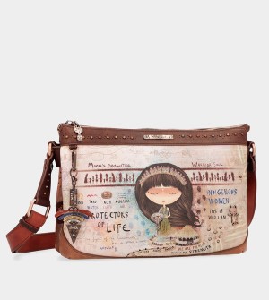 Anekke Menire With 2 Compartments Crossbody Táska | RQNE20894