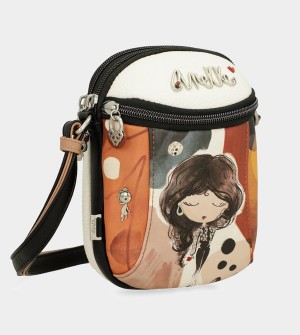Anekke Mini Oval Alma Crossbody Táska | SOKC67409