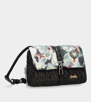 Anekke Nature Woods Camouflage Crossbody Táska | QHOR19580