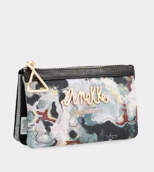Anekke Nature Woods Triple Compartment Coin Pénztárca | KWRN04768