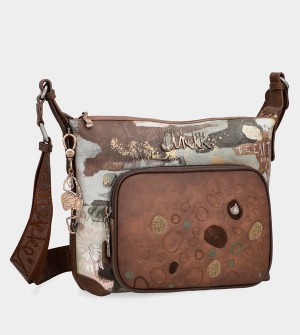 Anekke Outer Crossbody Large With Pockets Crossbody Táska | CSVB36507