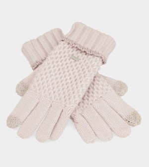 Anekke Pink Knitted Kesztyű | ZEIA98016