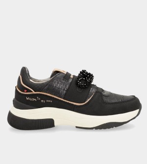 Anekke Sport Black Cipő | LQMP87469
