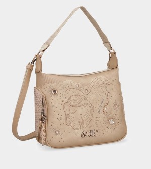 Anekke Studio Nude Crossbody Táska | UNWV46932