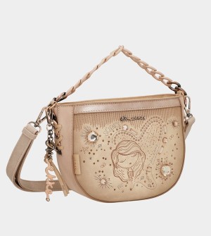 Anekke Studio Nude Oval Crossbody Táska | KFWB91408