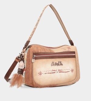 Anekke Tribe Large With Strap Crossbody Táska | HNIX59361