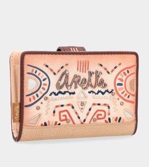 Anekke Tribe Medium Ethnic Print Rfid Pénztárca | RSFJ04123
