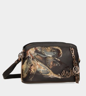 Anekke Wings 3-compartment Crossbody Táska | IOHM40239