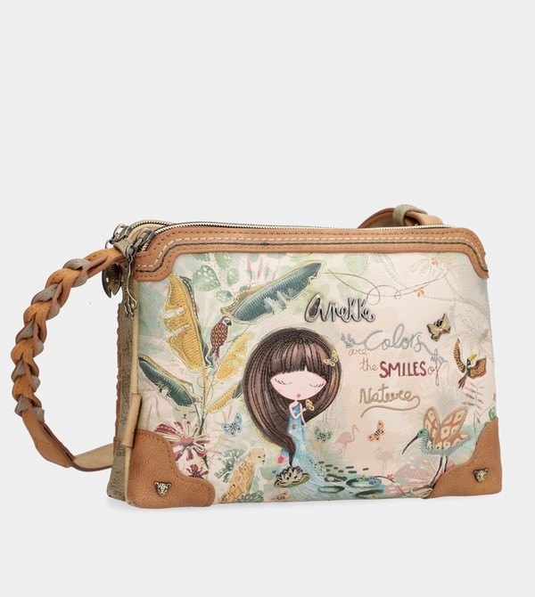 Anekke Amazonia With 3 Compartments Crossbody Táska | EVNK58071