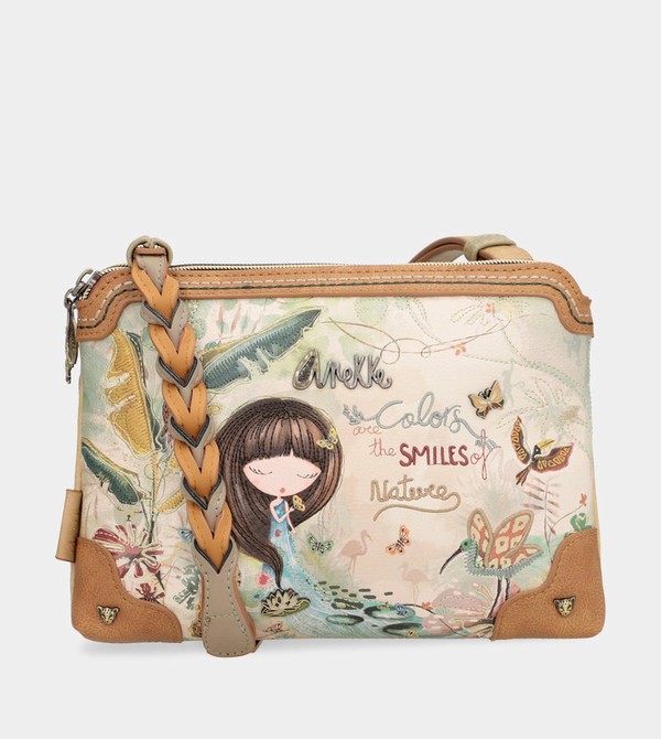 Anekke Amazonia With 3 Compartments Crossbody Táska | EVNK58071