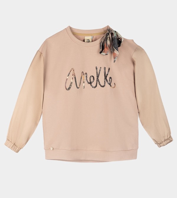 Anekke Beige Cut-out Pulóverek | NAUK82649