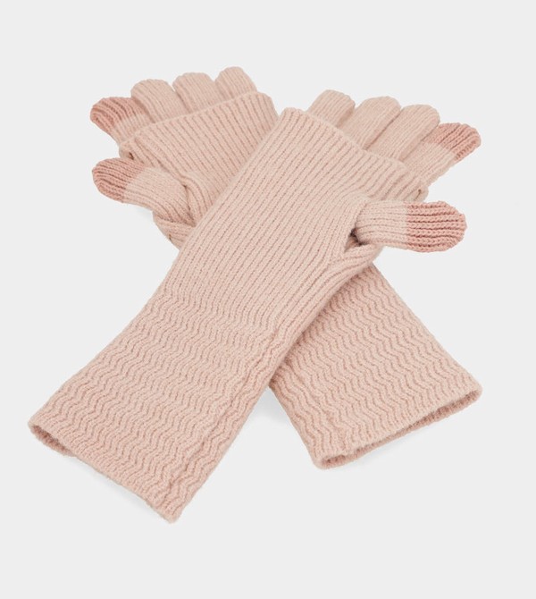 Anekke Beige Knitted Kesztyű | ACJF31560