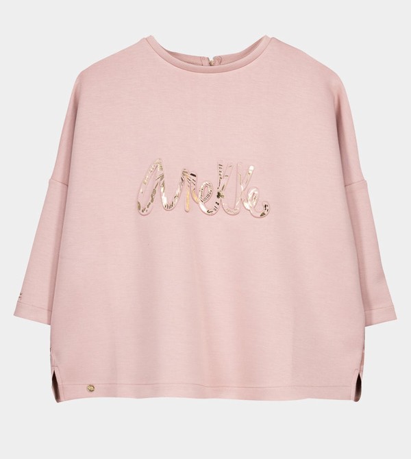 Anekke Beige Logo Pulóverek | XGOY12765