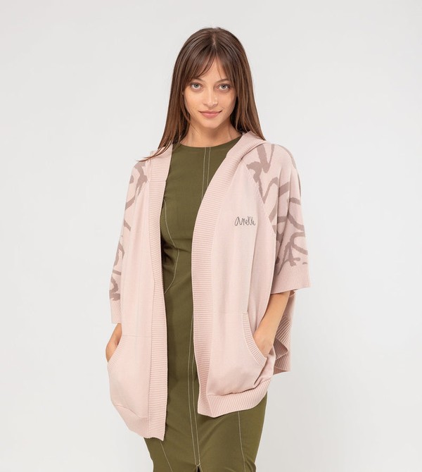 Anekke Beige Poncho-style Kabát | JNOW63752