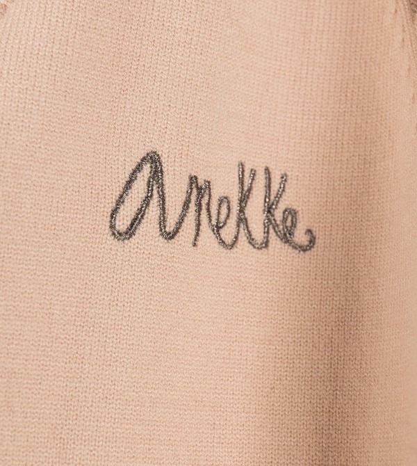 Anekke Beige Poncho-style Kabát | JNOW63752