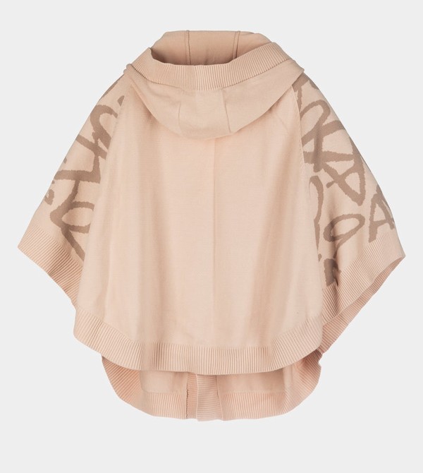 Anekke Beige Poncho-style Kabát | JNOW63752