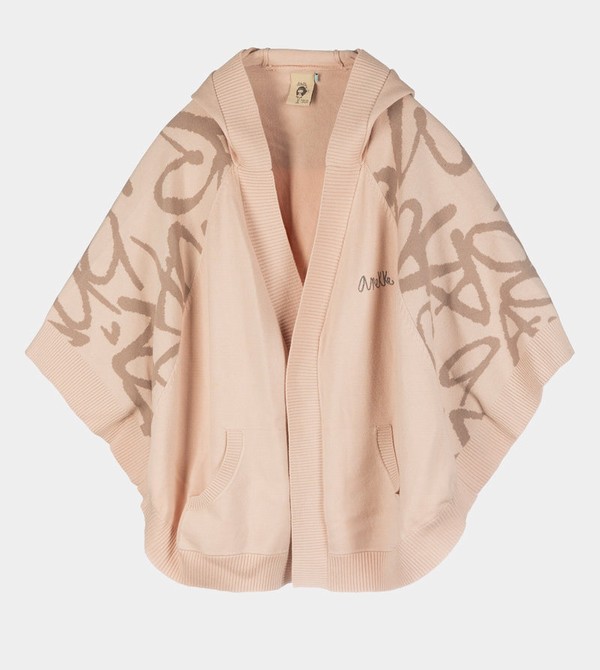 Anekke Beige Poncho-style Kabát | JNOW63752