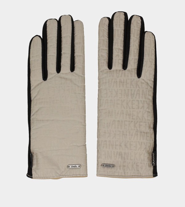 Anekke Black And Beige Contemporary Kesztyű | ROIU03725