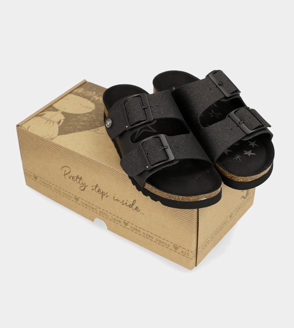 Anekke Black Bio Cipő | ZYEF93714