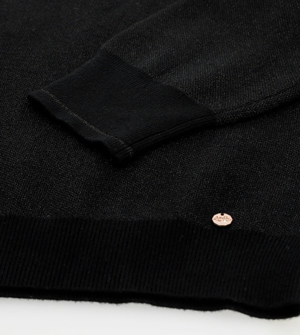 Anekke Black Contemporary Pulóverek | OCBQ38206
