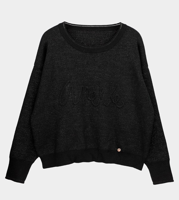 Anekke Black Contemporary Pulóverek | OCBQ38206
