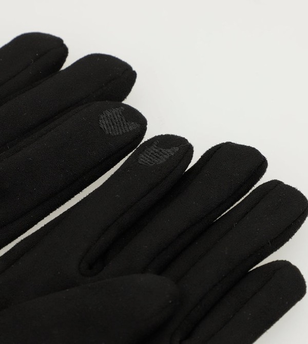 Anekke Black Fleece-lined Kesztyű | IRBV57268