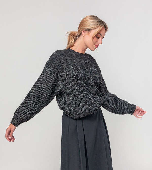 Anekke Black Jumper Pulóverek | XGNY59241
