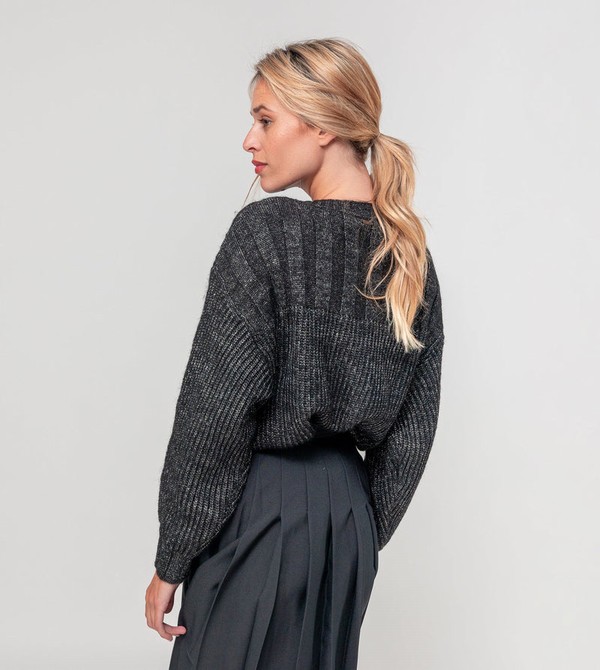 Anekke Black Jumper Pulóverek | XGNY59241