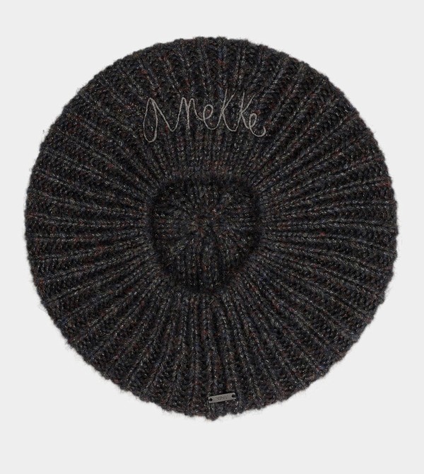 Anekke Black Knitted Beret Kalap | SKTY24956