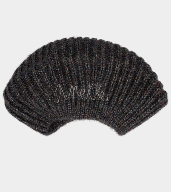 Anekke Black Knitted Beret Kalap | SKTY24956